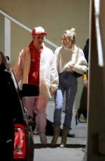 HAILEY and Justin BIEBER at Church Service in Los Angeles 02/12/2020