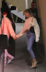HAILEY and Justin BIEBER at Church Service in Los Angeles 02/12/2020