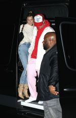 HAILEY and Justin BIEBER at Church Service in Los Angeles 02/12/2020