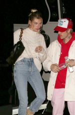HAILEY and Justin BIEBER at Church Service in Los Angeles 02/12/2020