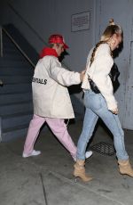 HAILEY and Justin BIEBER at Church Service in Los Angeles 02/12/2020