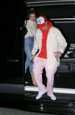 HAILEY and Justin BIEBER at Church Service in Los Angeles 02/12/2020