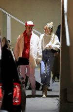 HAILEY and Justin BIEBER at Church Service in Los Angeles 02/12/2020