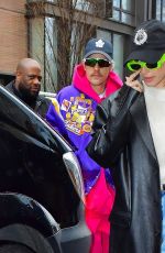 HAILEY and Justin BIEBER Heading to NBC Studios in New York 02/06/2020