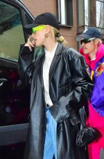 HAILEY and Justin BIEBER Heading to NBC Studios in New York 02/06/2020