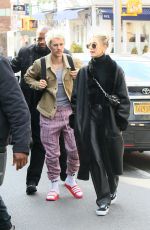 HAILEY and Justin BIEBER Heading to Saturday Night Live in New York 02/08/2020