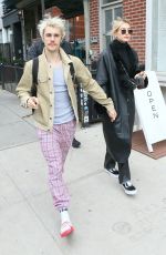 HAILEY and Justin BIEBER Heading to Saturday Night Live in New York 02/08/2020