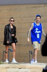 HAILEY and Justin BIEBER Leaves Nobu in Malibu 02/02/2020