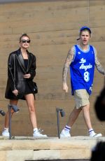 HAILEY and Justin BIEBER Leaves Nobu in Malibu 02/02/2020
