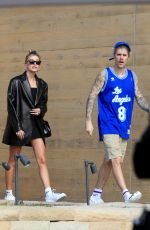 HAILEY and Justin BIEBER Leaves Nobu in Malibu 02/02/2020