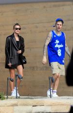HAILEY and Justin BIEBER Leaves Nobu in Malibu 02/02/2020