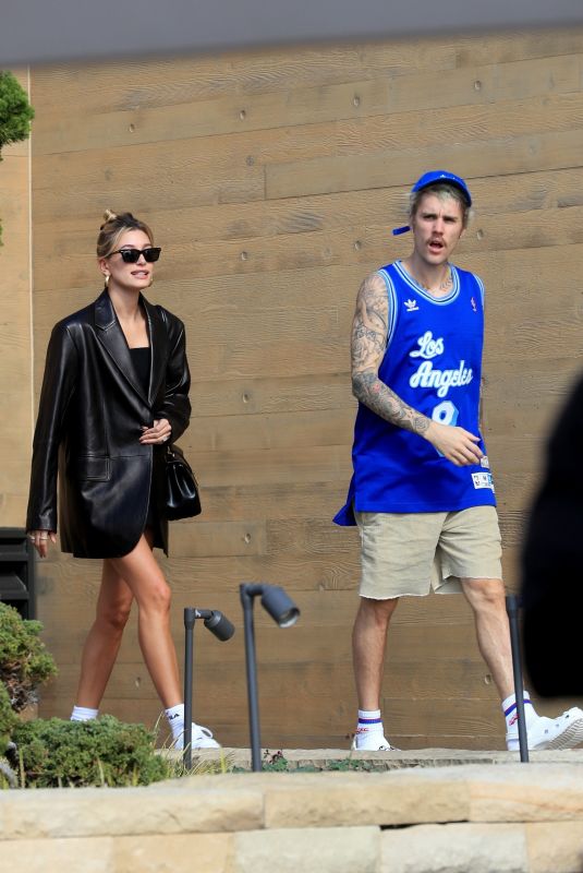 HAILEY and Justin BIEBER Leaves Nobu in Malibu 02/02/2020