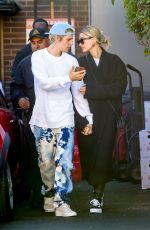 HAILEY and Justin BIEBER Out for Lunch in Beverly Hills 02/16/2020