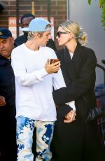 HAILEY and Justin BIEBER Out for Lunch in Beverly Hills 02/16/2020