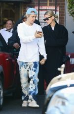 HAILEY and Justin BIEBER Out for Lunch in Beverly Hills 02/16/2020