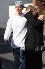 HAILEY and Justin BIEBER Out for Lunch in Beverly Hills 02/16/2020
