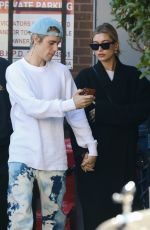 HAILEY and Justin BIEBER Out for Lunch in Beverly Hills 02/16/2020