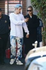 HAILEY and Justin BIEBER Out for Lunch in Beverly Hills 02/16/2020