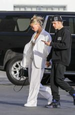 HAILEY and Justin BIEBER Out in Hollywood 01/31/2020