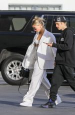 HAILEY and Justin BIEBER Out in Hollywood 01/31/2020