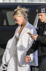 HAILEY and Justin BIEBER Out in Hollywood 01/31/2020