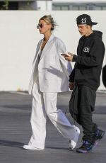 HAILEY and Justin BIEBER Out in Hollywood 01/31/2020