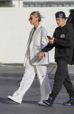 HAILEY and Justin BIEBER Out in Hollywood 01/31/2020