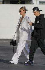 HAILEY and Justin BIEBER Out in Hollywood 01/31/2020