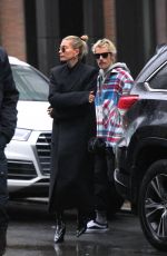 HAILEY and Justin BIEBER Out in New York 02/07/2020