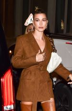 HAILEY BIEBER Arrives at Ferdi Restaurant in Paris 02/26/2020