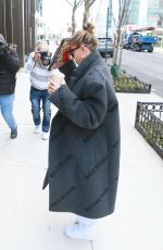HAILEY BIEBER Arrives at Her Apartment in New York 02/28/2020
