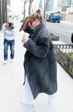 HAILEY BIEBER Arrives at Her Apartment in New York 02/28/2020