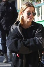 HAILEY BIEBER Arrives at Pilates Class in West Hollywood 02/03/2020