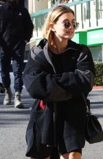 HAILEY BIEBER Arrives at Pilates Class in West Hollywood 02/03/2020