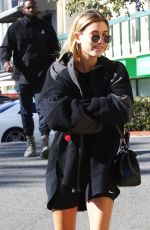 HAILEY BIEBER Arrives at Pilates Class in West Hollywood 02/03/2020