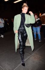 HAILEY BIEBER Arrives at Saturday Night Live in New York 02/08/2020
