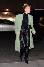 HAILEY BIEBER Arrives at Saturday Night Live in New York 02/08/2020
