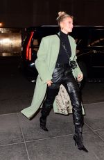 HAILEY BIEBER Arrives at Saturday Night Live in New York 02/08/2020