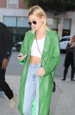 HAILEY BIEBER at South Beverly Grill in Beverly Hills 02/18/2020