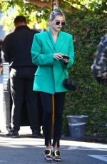 HAILEY BIEBER at South Beverly Grill in Hollywood 02/11/2020
