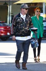 HAILEY BIEBER at South Beverly Grill in Hollywood 02/11/2020