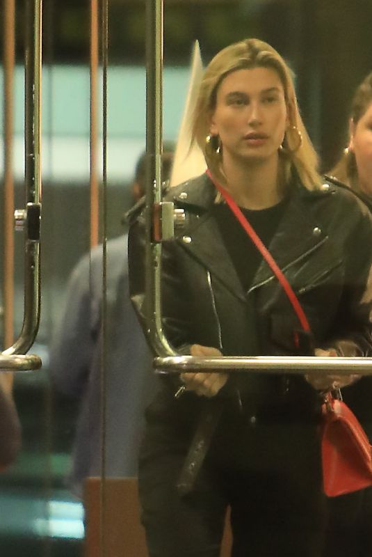 HAILEY BIEBER at Youtube Building in Beverly Hills 02/21/2020