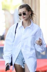 HAILEY BIEBER Leaves a Spa in Beverly Hills 02/01/2020