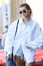 HAILEY BIEBER Leaves a Spa in Beverly Hills 02/01/2020