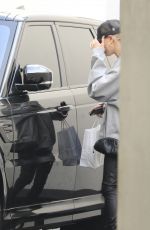 HAILEY BIEBER Leaves a Spa in Los Angeles 02/18/2020