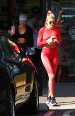 HAILEY BIEBER Leaves Gym in Hollywood 02/24/2020