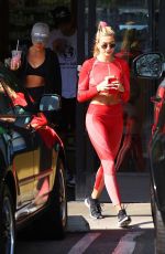 HAILEY BIEBER Leaves Gym in Hollywood 02/24/2020