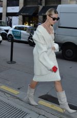 HAILEY BIEBER Leaves Her Hotel in Paris 02/27/2020