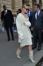 HAILEY BIEBER Leaves Her Hotel in Paris 02/27/2020