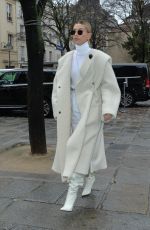 HAILEY BIEBER Leaves Her Hotel in Paris 02/27/2020